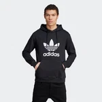 ADIDAS ORIGINALS Sweatshirt Adicolor Classics Trefoil Schwarz/Grau