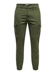 ONLY & SONS Cargohose Carter Dunkelgrün/Khaki/Grün