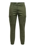 ONLY & SONS Cargohose Carter Dunkelgrün/Khaki/Grün
