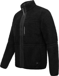 Ragwear Plüschjacke Noory Herren Basic Teddy-Fleece Jacke 