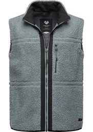 Plschweste Noory Vest Herren Basic rmellose Teddy-Fleece Jacke