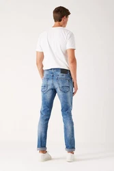 Garcia 5-Pocket Regular-fit Jeans (1-tlg) Blau/Hellblau
