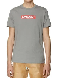 Rundhalsshirt Slim Fit Logo Shirt - T-DIEGOR-HS1 9CP