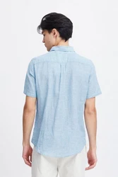 Casual Friday Kurzarmhemd CFAksel SS linen mix shirt 