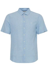Casual Friday Kurzarmhemd CFAksel SS linen mix shirt 