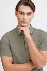 Casual Friday Kurzarmhemd CFAksel SS linen mix shirt 
