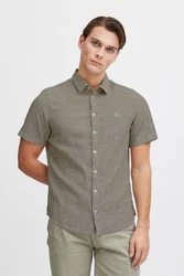 Casual Friday Kurzarmhemd CFAksel SS linen mix shirt 