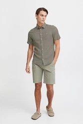 Casual Friday Kurzarmhemd CFAksel SS linen mix shirt 