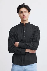 Casual Friday Langarmhemd CFAnton LS CC Dunkelblau/Dunkelgrau/Schwarz