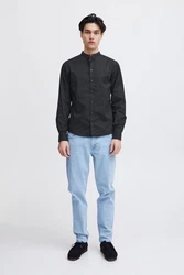 Casual Friday Langarmhemd CFAnton LS CC Dunkelblau/Dunkelgrau/Schwarz