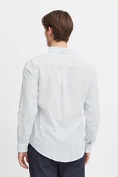 Casual Friday Langarmhemd CFAnton LS BD Shirt Hellblau/Grau
