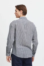 Casual Friday Langarmhemd CFAnton LS BD Shirt Grau
