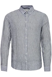 Casual Friday Langarmhemd CFAnton LS BD Shirt Grau