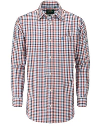 Alan Paine Outdoorhemd Ilkley Rot/Hellblau