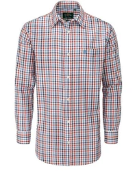Alan Paine Outdoorhemd Ilkley Rot/Hellblau