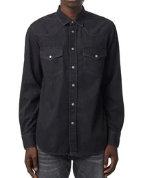 Jeanshemd Regular Fit Shirt - D-EAST-P1 0DBBG