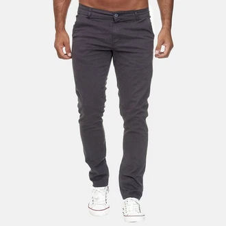 Elara Chinohose Slim Fit Dunkelgrau/Grau/Hellgrau/Khaki/Lila