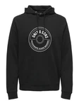 ONLY & SONS Hoodie ONSLAMER REG INTERLOCK SWEAT HOODIE Schwarz
