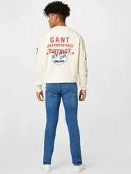 bugatti Slim-fit Jeans Hellblau/Blau