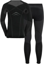 Odlo Set Thermounterhemd Performance Evolution Warm Fundamentals schwarz/grafit (60056)