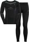Odlo Set Thermounterhemd Performance Evolution Warm Fundamentals schwarz/grafit (60056)