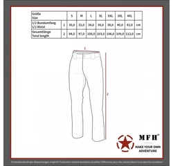 MFH Lange Unterhose US Unterhose Level II GEN III oliv