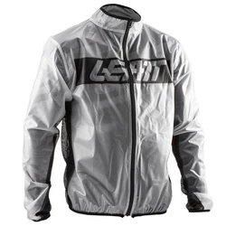 Leatt Jacke Race Cover Motocross Regenjacke Grau/Hellgrau/Weiß/Dunkelgrau
