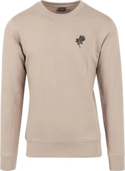 Mister Tee Rundhalspullover Wasted Youth Crewneck Braun/Lila/Beige/Rosa/Khaki/Grau