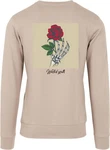 Mister Tee Rundhalspullover Wasted Youth Crewneck Braun/Lila/Beige/Rosa/Khaki/Grau
