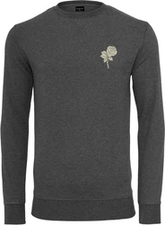 Mister Tee Rundhalspullover Wasted Youth Crewneck Rot/Rosa/Dunkelgrau/Hellgrau