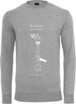 MT Upscale Rundhalspullover Depresso Crewneck Lila/Grau/Dunkelgrau/Braun
