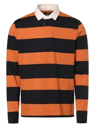 Nils Sundström Poloshirt Orange/Rot