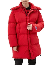 Winterjacke Gesteppter Mantel Parka - W-ROLF-LONG - Gr.L