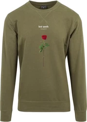 Mister Tee Rundhalspullover Lost Youth Crewneck (1-tlg) Rose