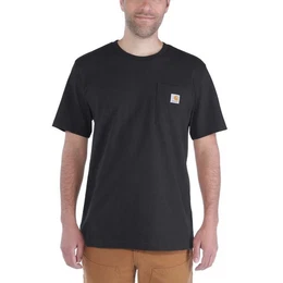 Rundhalsshirt K87 POCKET S/S T-SHIRT 103296 (1-tlg) Brusttasche mit Logo