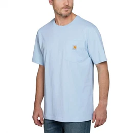 Rundhalsshirt K87 POCKET S/S T-SHIRT 103296 (1-tlg) Brusttasche mit Logo