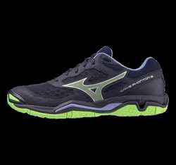 Mizuno WAVE PHANTOM 3 Hallenschuh Blau/Hellblau/Dunkelblau