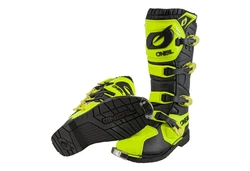 ONEAL Motorradstiefel Grün/Gelb/Neonfarben