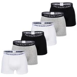 Polo Ralph Lauren Herren Boxer Shorts 6er Pack CLASSIC-6 PACK TRUNK Schwarz/Wei/Grau