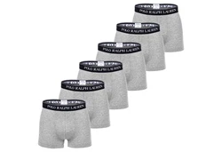 Polo Ralph Lauren Herren Boxer Shorts 6er Pack CLASSIC-6 PACK TRUNK Grau