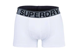 Superdry Herren Boxershorts TRUNK TRIPLE PACK wei