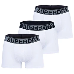 Superdry Herren Boxershorts TRUNK TRIPLE PACK wei