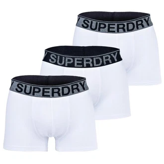 Superdry Herren Boxershorts TRUNK TRIPLE PACK wei Superdry Herren Boxershorts TRUNK TRIPLE PACK wei
