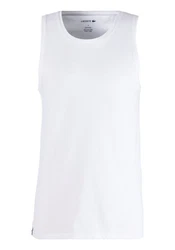 Lacoste Tanktop 3er Pack Rundhalsausschnitt Weiß/Creme/Grau