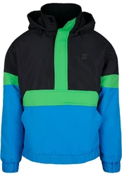 URBAN CLASSICS Herren 3-Tone Neon Mix Pull Over Jacket (1-St) Neon