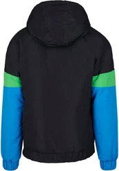 URBAN CLASSICS Herren 3-Tone Neon Mix Pull Over Jacket (1-St) Neon