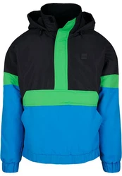 URBAN CLASSICS Herren 3-Tone Neon Mix Pull Over Jacket (1-St) Neon
