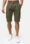 Indicode Cargoshorts Coeur Dunkelgrün/Khaki/Grün