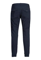 Jack & Jones Cargohose Paul Flake Dunkelblau/Blau