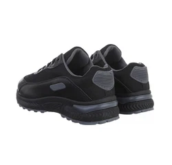 Coolwalk Herren Low-Top Freizeit Sneaker Flach Schwarz